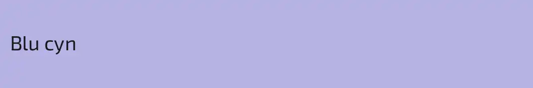 Blu cyn